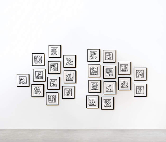 Keith Haring's work (Courtesy: Sotheby's Hong Kong)